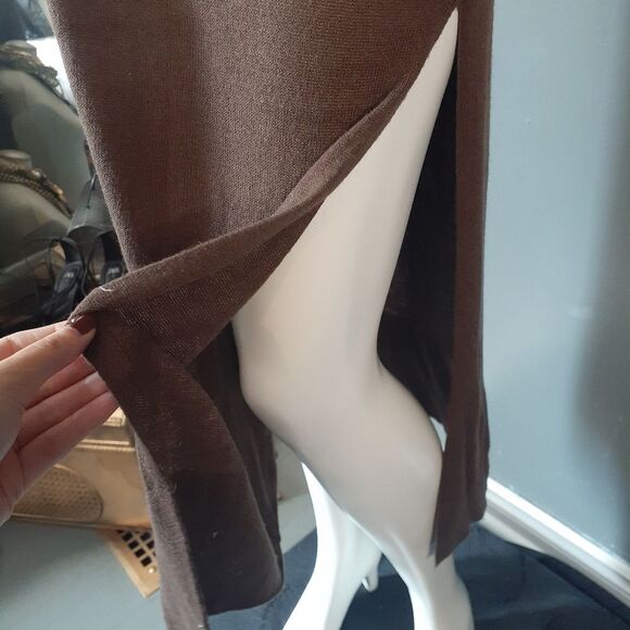 Zara Wool Blend Long Wrap Style Cardigan - Picture 11 of 16